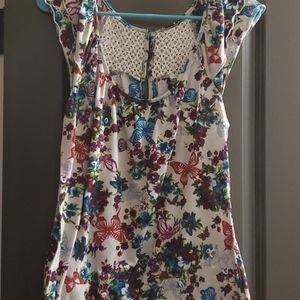 Flower/Butterfly Top